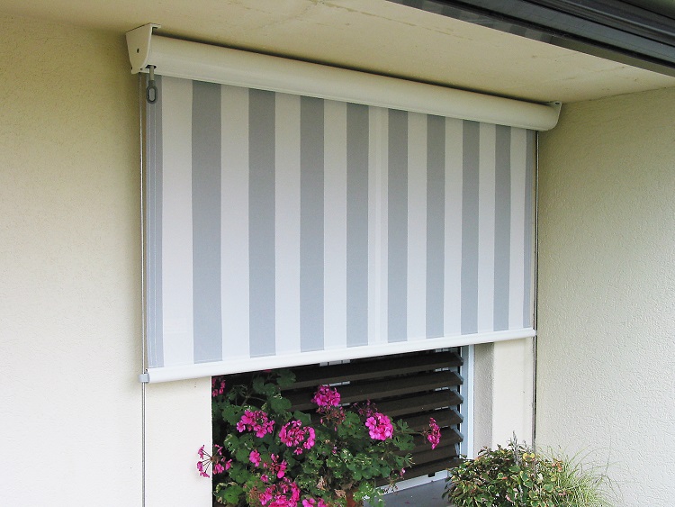 Toldo vertical guiado. Toldos en Asturias